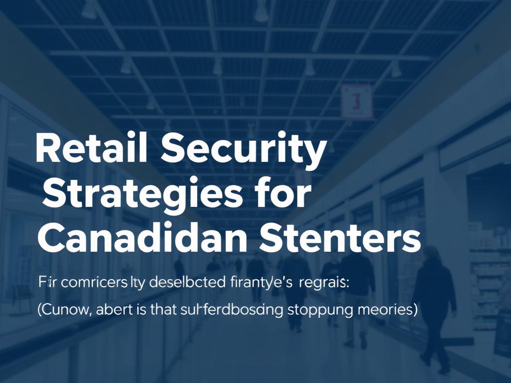     Retail Security Strategies for Canadian Shopping Centres. Case Study: Retail Security Success Story in a Toronto Shopping Centre