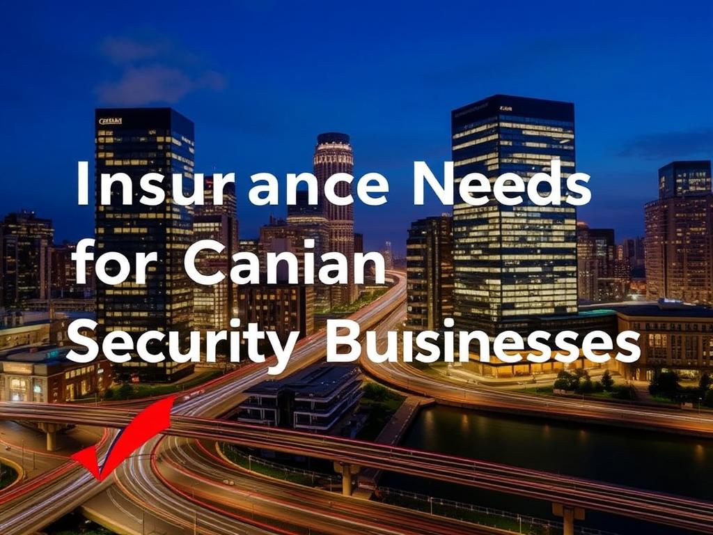    Insurance Needs for Canadian Security Businesses. Checklist: Insurance Requirements for Canadian Security Businesses