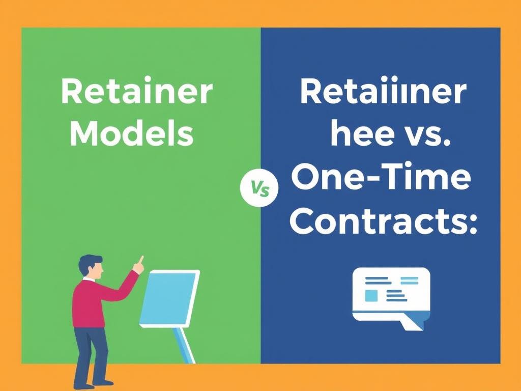     Retainer Models vs. One-Time Contracts: What Works Best?. Comparing Retainer Models and One-Time Contracts